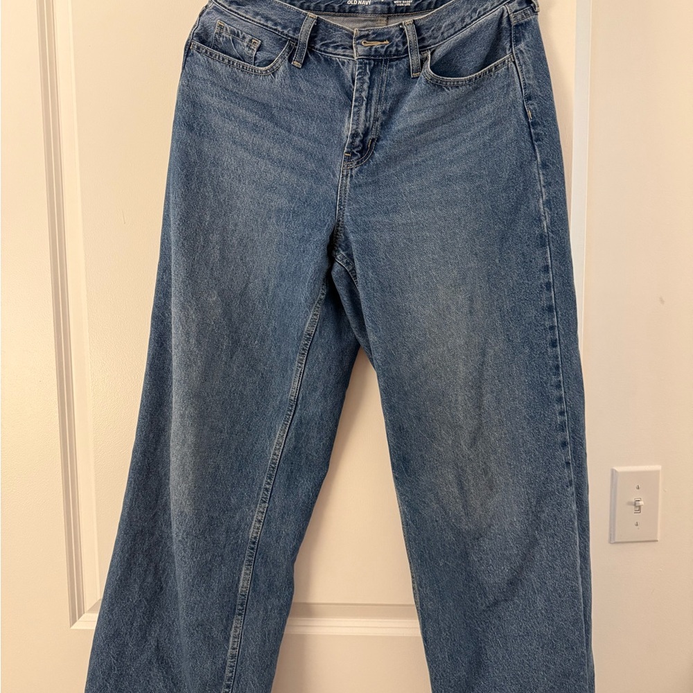 Old Navy Light Blue Flare Jeans
